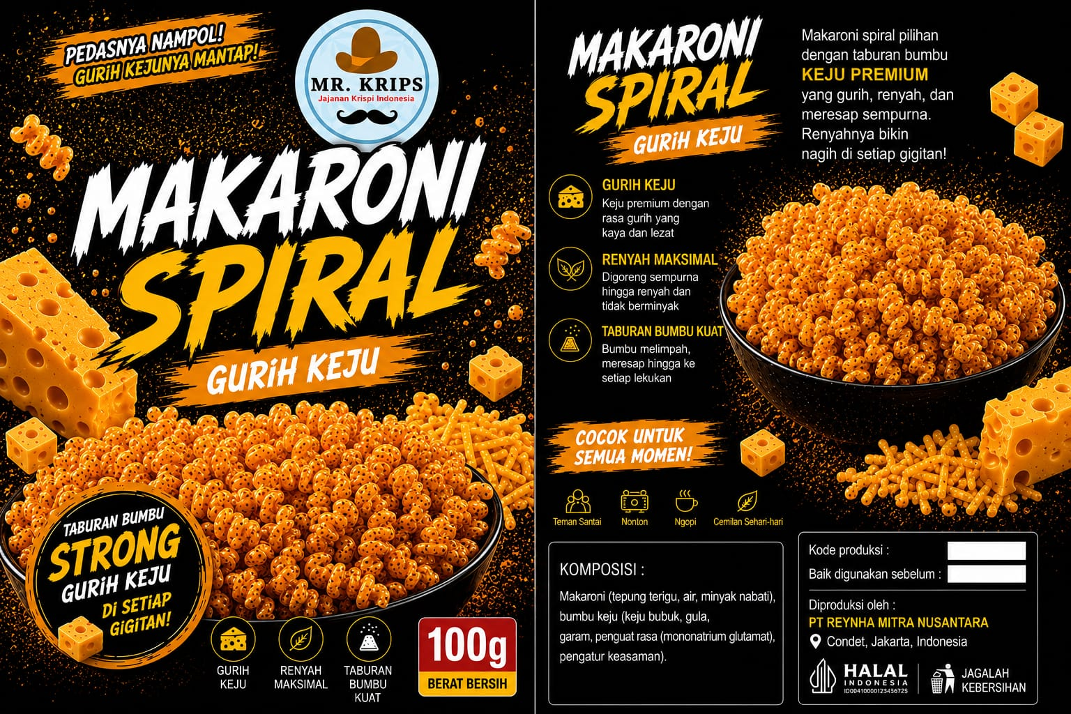 Label Makaroni